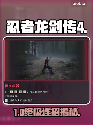 忍者龙剑传4全通关秘籍🔥截图1