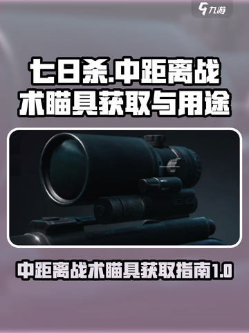 七日世界中距离战术瞄具怎么获取介绍截图1