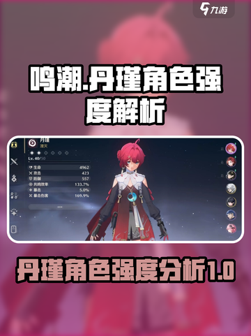 鸣潮丹瑾怎么样介绍截图1