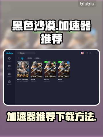 黑色沙漠🔥加速器推荐，下载必备🎉截图1
