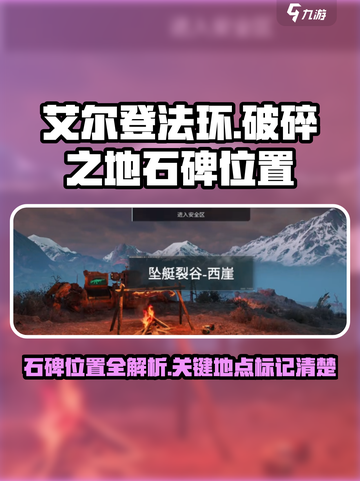 破碎之地石碑位置一览介绍截图1