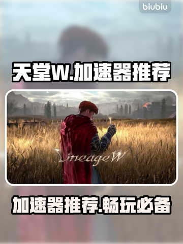 天堂W加速器推荐🔥天堂W玩家必看！🎉截图1