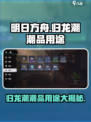 归龙潮潮品用途大揭秘！玩游戏🔥必备，还不快来看看？
