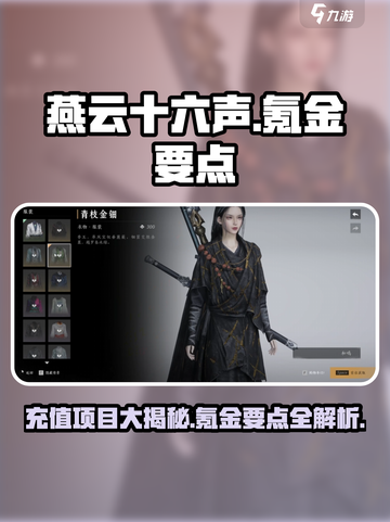 燕云十六声💰氪金点全揭秘！不花冤枉钱📖截图1