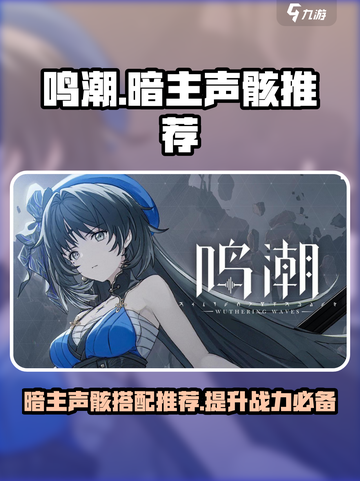 鸣潮🔥暗主声骸搭配推荐，战力飙升⚡必看攻略！截图1