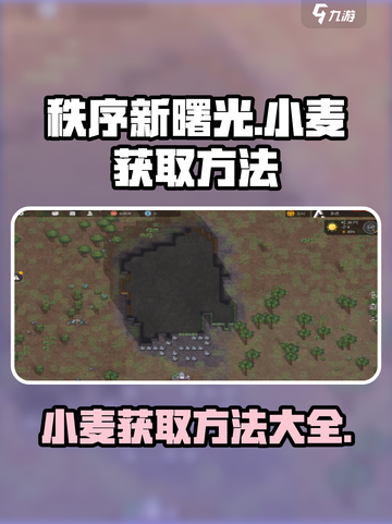 秩序新曙光💥小麦获取秘籍✨玩家必看！截图1