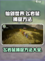 仙剑世界🔥飞岩鼠捕捉秘籍！轻松搞定💡