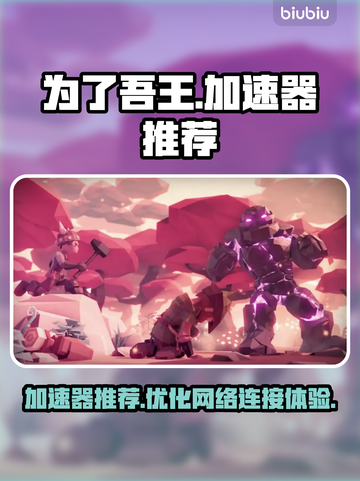 为了吾王🔥加速器推荐&使用攻略🎉截图1