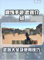 腐蚀手游版里的武器有哪些介绍