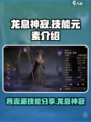 龙息神寂技能元素介绍介绍
