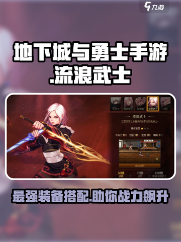 DNF手游🔥流浪武士毕业装备推荐✨截图1