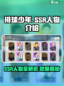 排球少年手游(SSR人物全解析🔥)
