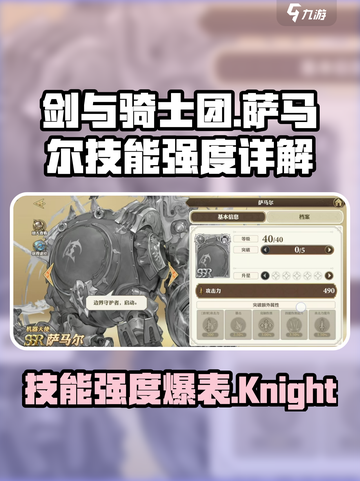 剑与骑士团萨马尔怎么样介绍截图1