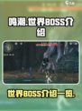 鸣潮世界BOSS有哪些介绍