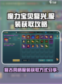 魔力宝贝复兴服装怎么获得介绍