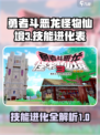 勇者斗恶龙怪物仙境3🔥技能进化全解析！