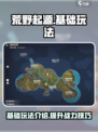荒野起源基础玩法介绍介绍