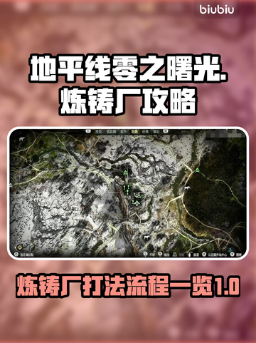 地平线零之曙光🔥炼铸厂打法流程全揭秘！截图1