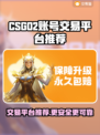 CSGO2账号交易平台推荐🔥哪个更好用？🎮