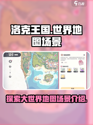 洛克王国世界大世界地图有哪些介绍截图1