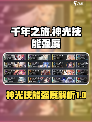 千年之旅神光技能有哪些介绍截图1