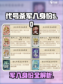 代号杀军八身份有哪些介绍