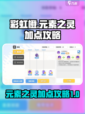 彩虹橙元素之灵怎么加点介绍截图1