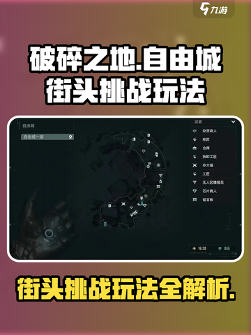 破碎之地🔥自由城街头挑战玩法大揭秘！🎮截图1