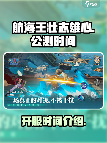 航海王壮志雄心公测时间是哪天介绍截图1
