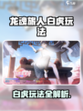 龙魂旅人白虎玩法有哪些介绍