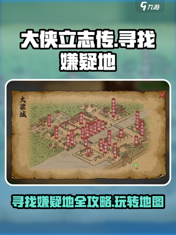 《大侠立志传》嫌疑人线索大起底！🔥游戏玩法超简单截图1