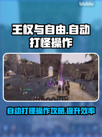 王权与自由😎自动打怪操作攻略来啦！截图1