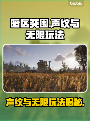 暗区突围🔥PC端声纹无限玩法揭秘！💥截图1