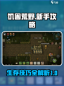 饥困荒野攻略大全介绍