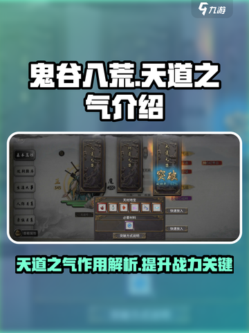 鬼谷八荒天道之气介绍介绍截图1