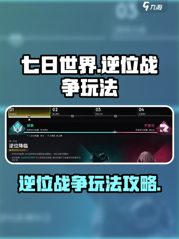 七日世界逆位战争如何玩介绍截图1