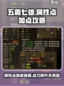 五霸七雄🔥属性点加点攻略，轻松称霸游戏世界！