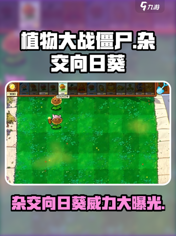 植物大战僵尸杂交版向日葵怎么样介绍截图1
