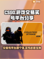 CS:GO交易神器🔥买号平台大揭秘！🎮