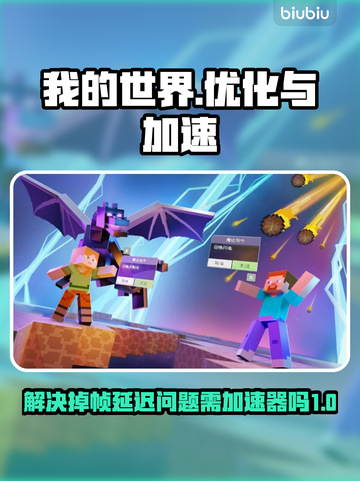 我的世界🔥掉帧延迟？加速器带你飞！截图1