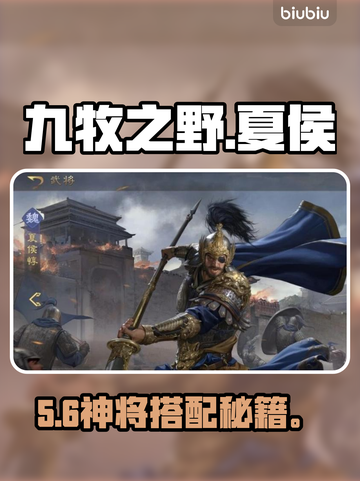 🔥九牧之野夏侯惇逆天阵容💥截图1