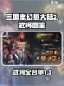 三国志幻想大陆2枭之歌武将图鉴介绍