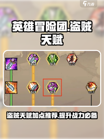 英雄冒险团盗贼天赋有什么介绍截图1