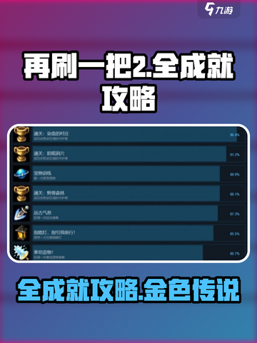 再刷一把2金色传说全成就有哪些介绍截图1