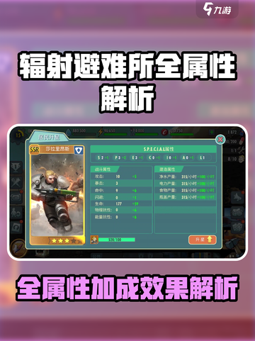 《辐射避难所》全属性攻略🔥这样加点才最爽！💥截图1