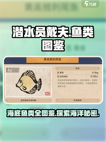 潜水员戴夫全卡片图鉴介绍介绍截图1