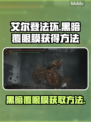 艾尔登法环🔥黑暗覆眼膜获取方法大公开！