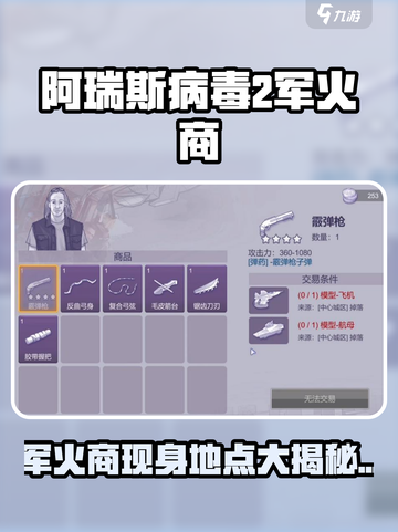 🔥《阿瑞斯病毒2军火商位置曝光！》💥🎮截图1