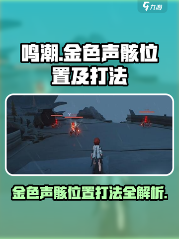鸣潮⚡金色声骸位置打法🔥超详细攻略来啦！截图1