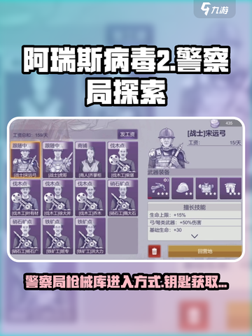 阿瑞斯病毒2警察局枪械库怎么进入介绍截图1